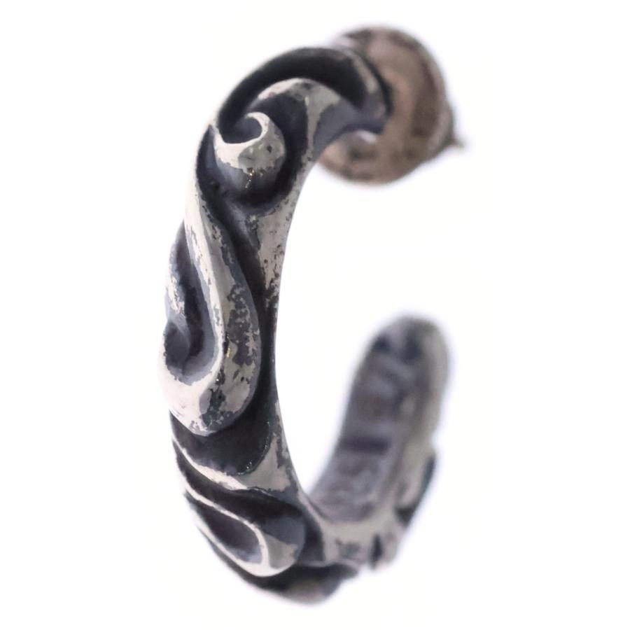CHROME HEARTS（クロムハーツ） HOOP SCROOL スクロール フープピアス