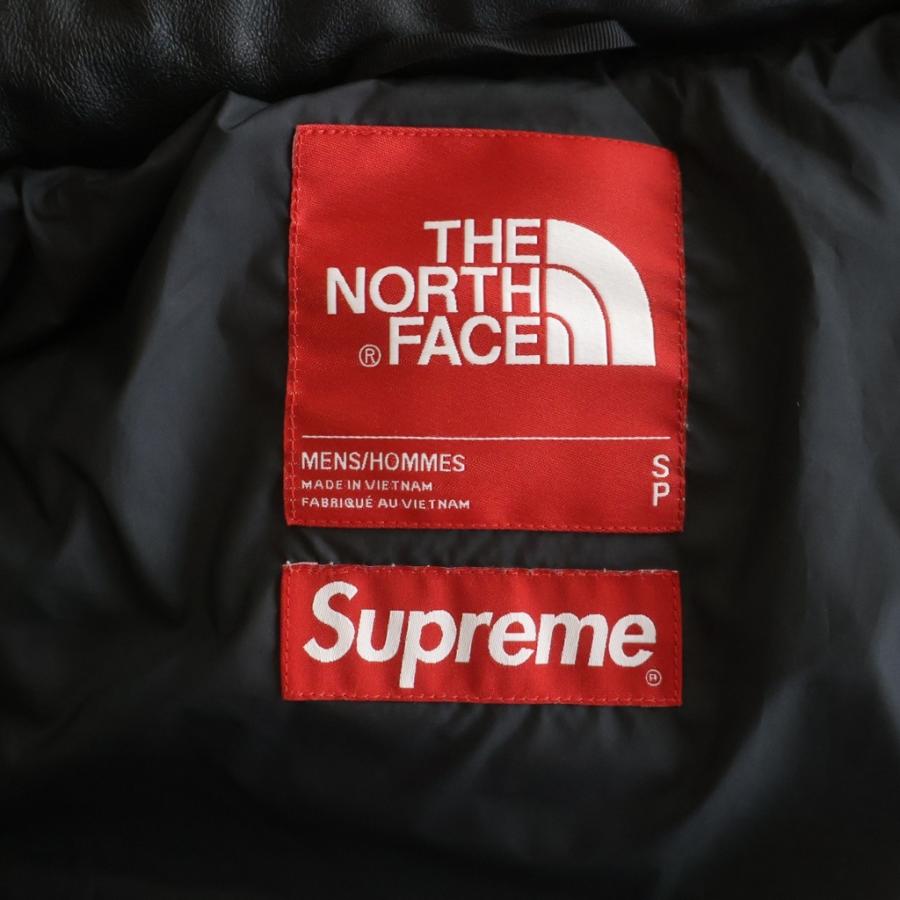 Supreme（シュプリーム） 17AW ×THE NORTH FACE Leather Nuptse Jacket