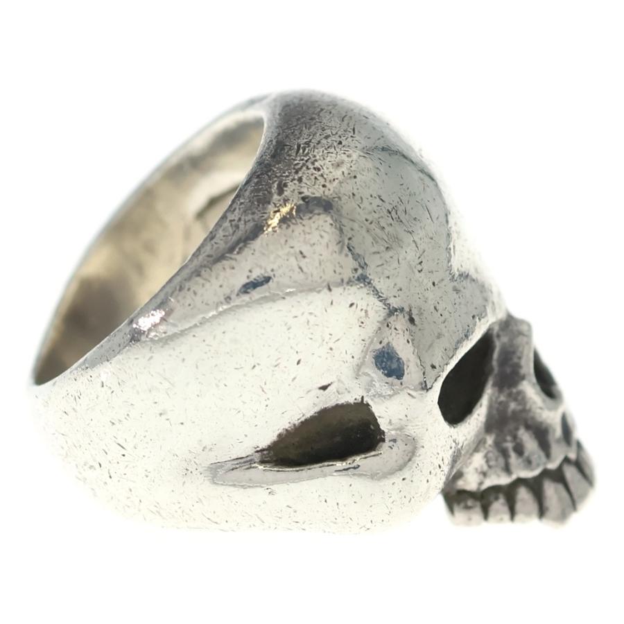 CRAZY PIG クレイジーピッグ EVIL SKULL RING ラージ スカルリング
