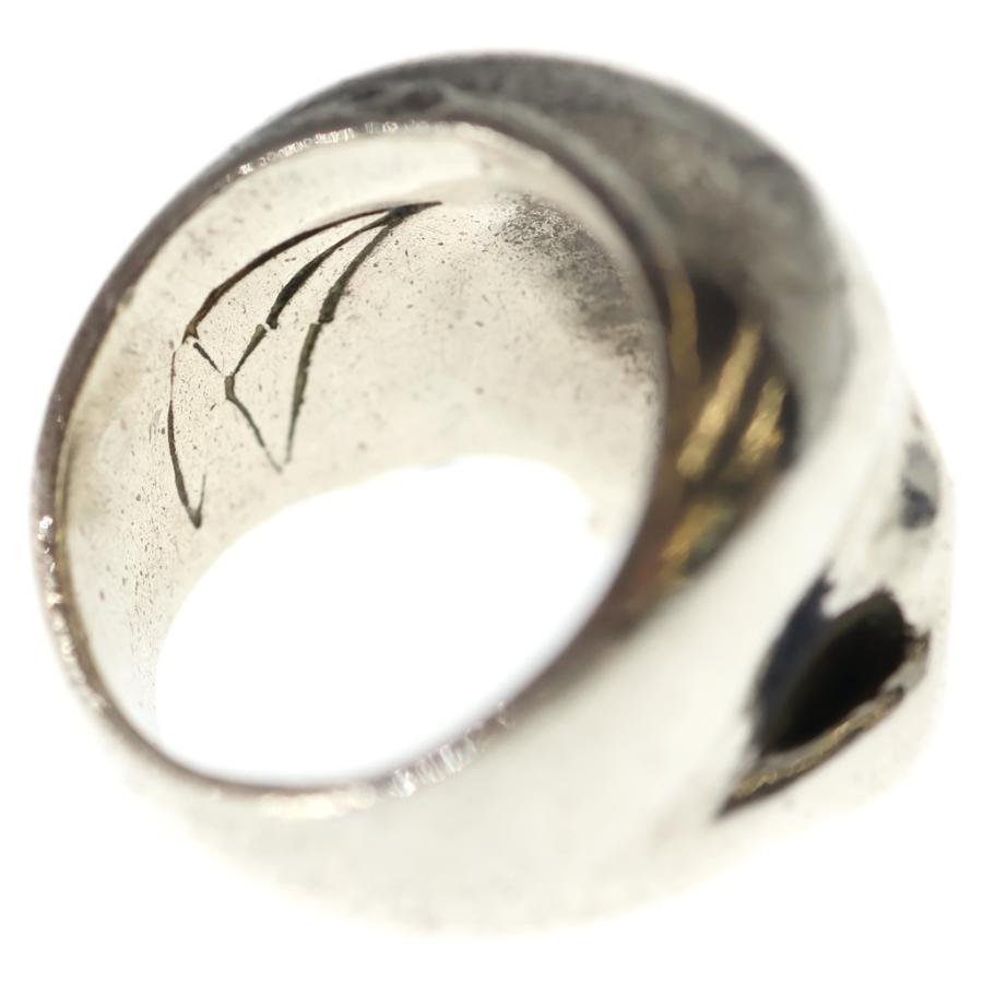 CRAZY PIG クレイジーピッグ EVIL SKULL RING ラージ スカルリング