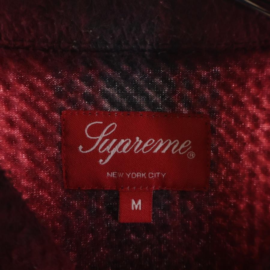 Supreme（シュプリーム） 20AW Shadow Plaid Fleece shirt オンブレ