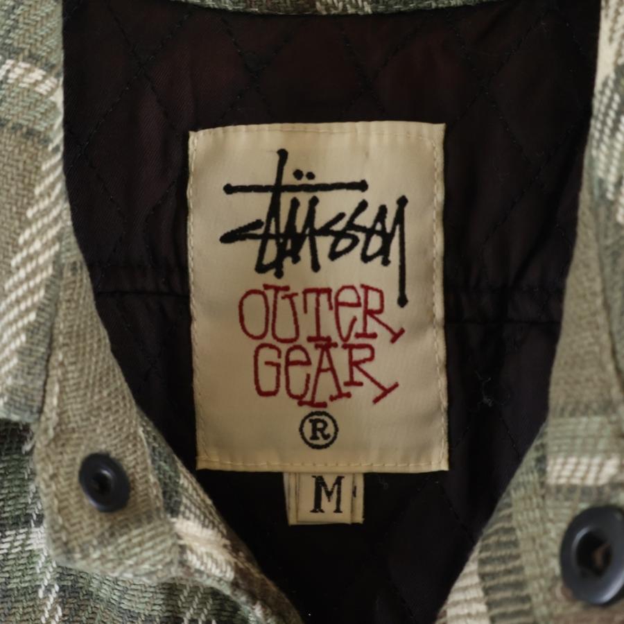 STUSSY（ステューシー） 90S 裏地キルティング チェック シャツ
