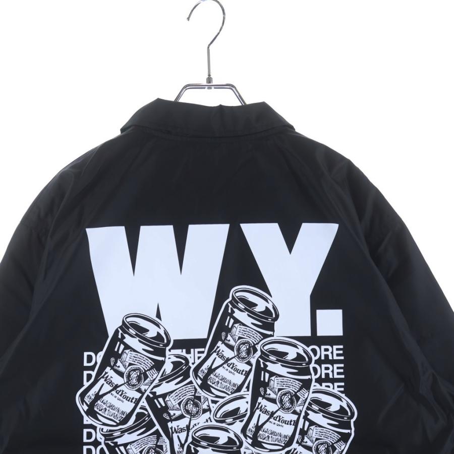 Wasted Youth ウェイステッドユース COACH JACKET バックロゴデザイン 