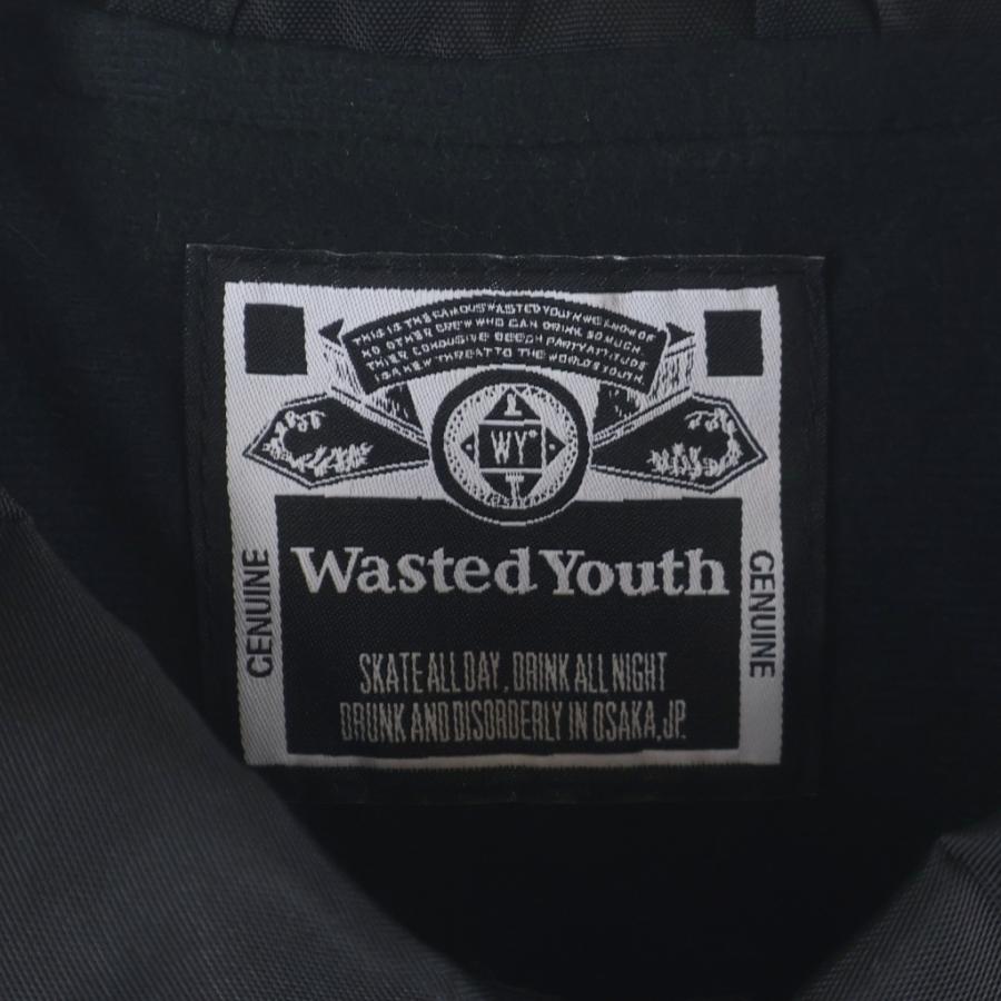 Wasted Youth ウェイステッドユース COACH JACKET バックロゴデザイン 