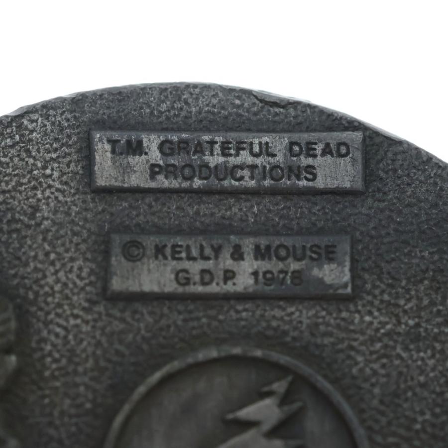 Grateful Dead グレイトフル デッド オーバル ベルト バックル シルバー GRATEFUL DEAD グレートフルデッド オーバル ベルト バックル シルバー