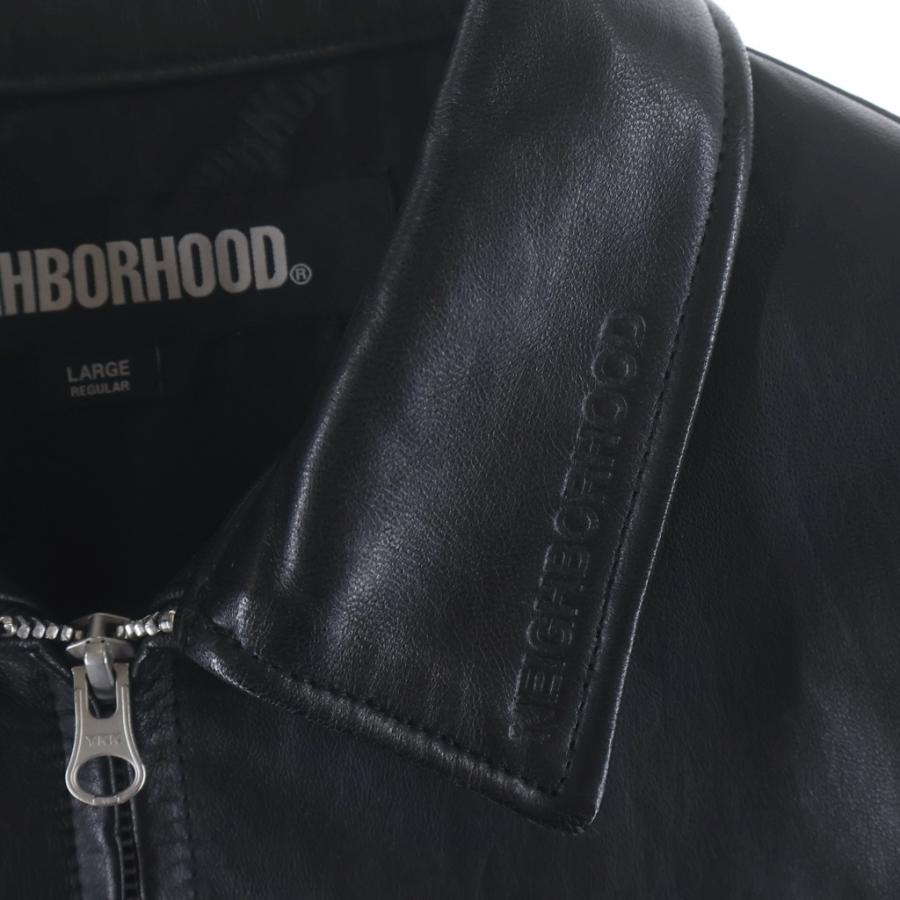 NEIGHBORHOOD（ネイバーフッド） 24AW LEATHER ZIP WORK JACKET レザー