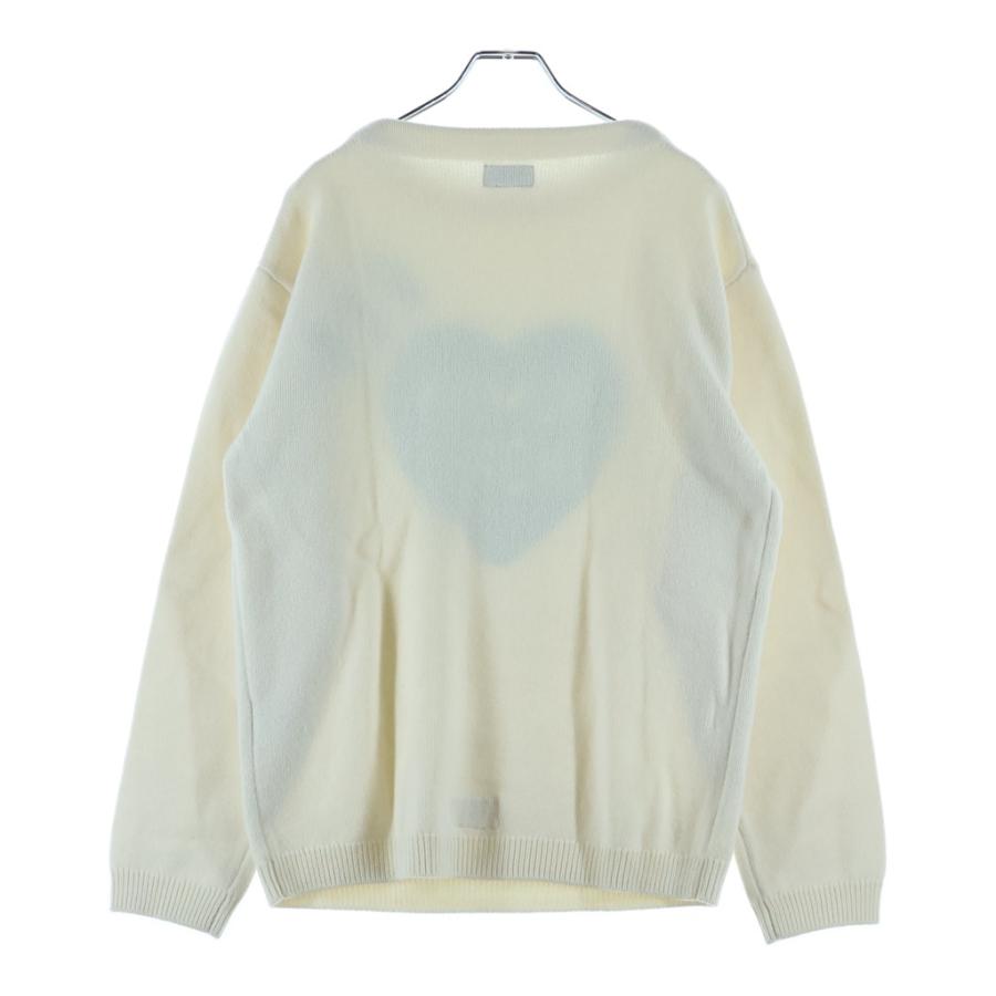 HUMAN HOPE HEART KNIT SWEATER WHITE Mサイズ HUMAN MADE（ヒューマンメード） ヒューマンメイド HOPE HEART KNIT