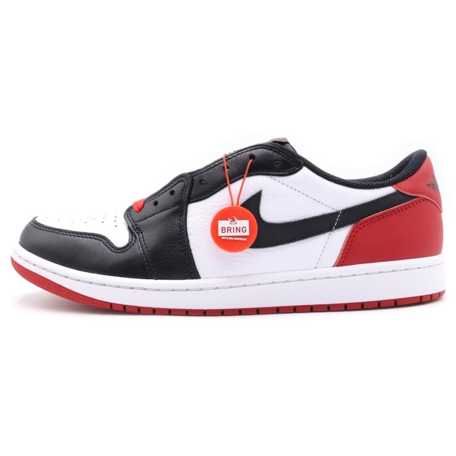 NIKE ナイキ AIR JORDAN 1 RETRO LOW OG BLACK TOE エアジョーダン1 レトロ ロー ブラックトゥ ローカットスニーカー ホワイト/ブラック/レッド US9/27cm CZ0790-106 NIKE（ナイキ） AIR JORDAN 1 RETRO LOW OG BLACK TOE エアジョーダン1
