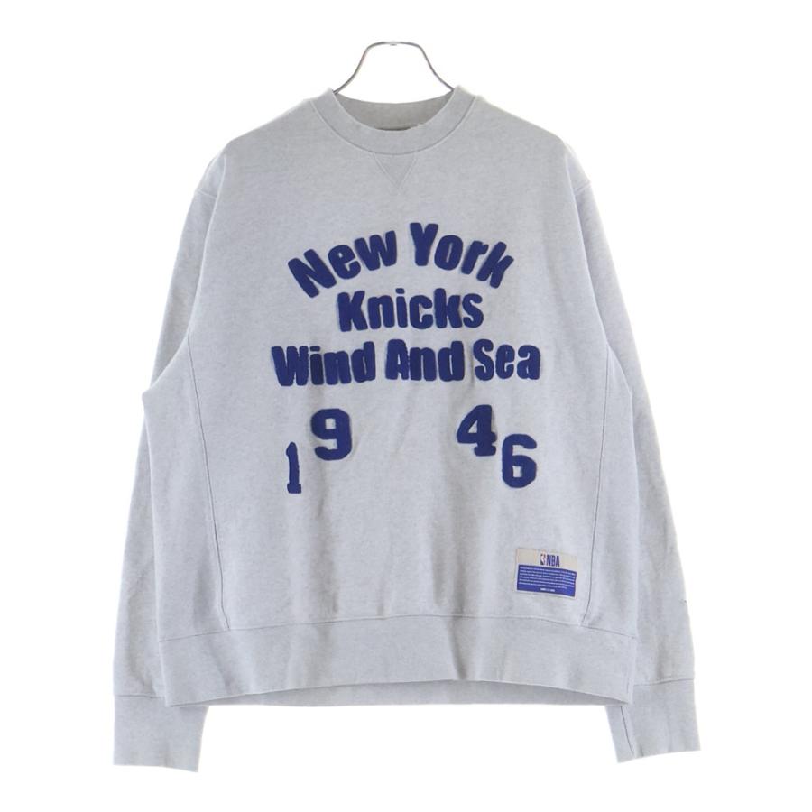 WIND AND SEA（ウィンダンシー） × NBA KNICKS ニックス クルーネック