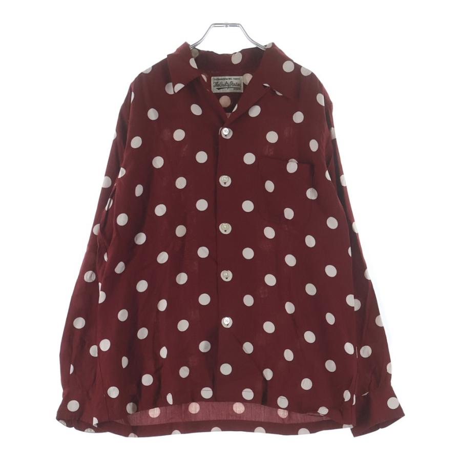 WACKO MARIA ワコマリア 　ドット オープンカラー シャツ 23SS WACKO MARIA（ワコマリア） 23SS DOTS OPEN COLLAR SHIRT ドット