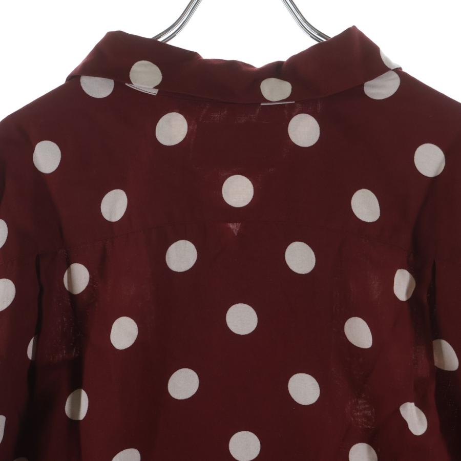 WACKO MARIA（ワコマリア） 23SS DOTS OPEN COLLAR SHIRT ドット