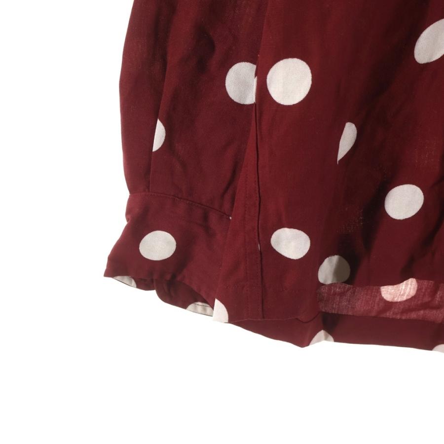 WACKO MARIA（ワコマリア） 23SS DOTS OPEN COLLAR SHIRT ドット