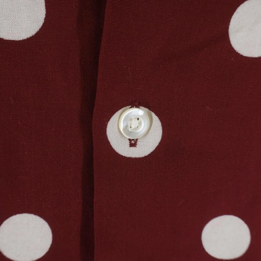 WACKO MARIA（ワコマリア） 23SS DOTS OPEN COLLAR SHIRT ドット
