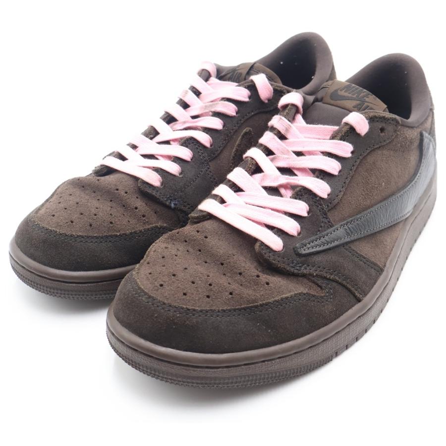 トラヴィススコット ナイキ エアジョーダン1 ロー OG SP ベルベットBW NIKE（ナイキ） ×TRAVIS SCOTT AIR JORDAN 1 LOW OG SP VELVET BROWN