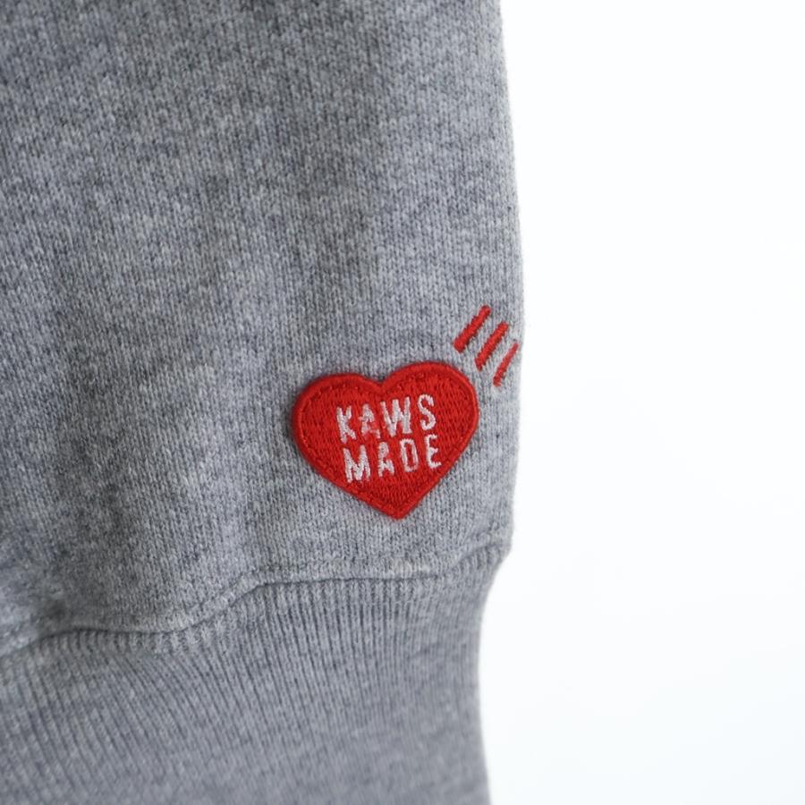 HUMAN MADE ヒューマンメイド ×KAWS MADE SWEATTSHIRT スウェットシャツ グレー HUMAN MADE（ヒューマンメード） ヒューマンメイド ×KAWS MADE