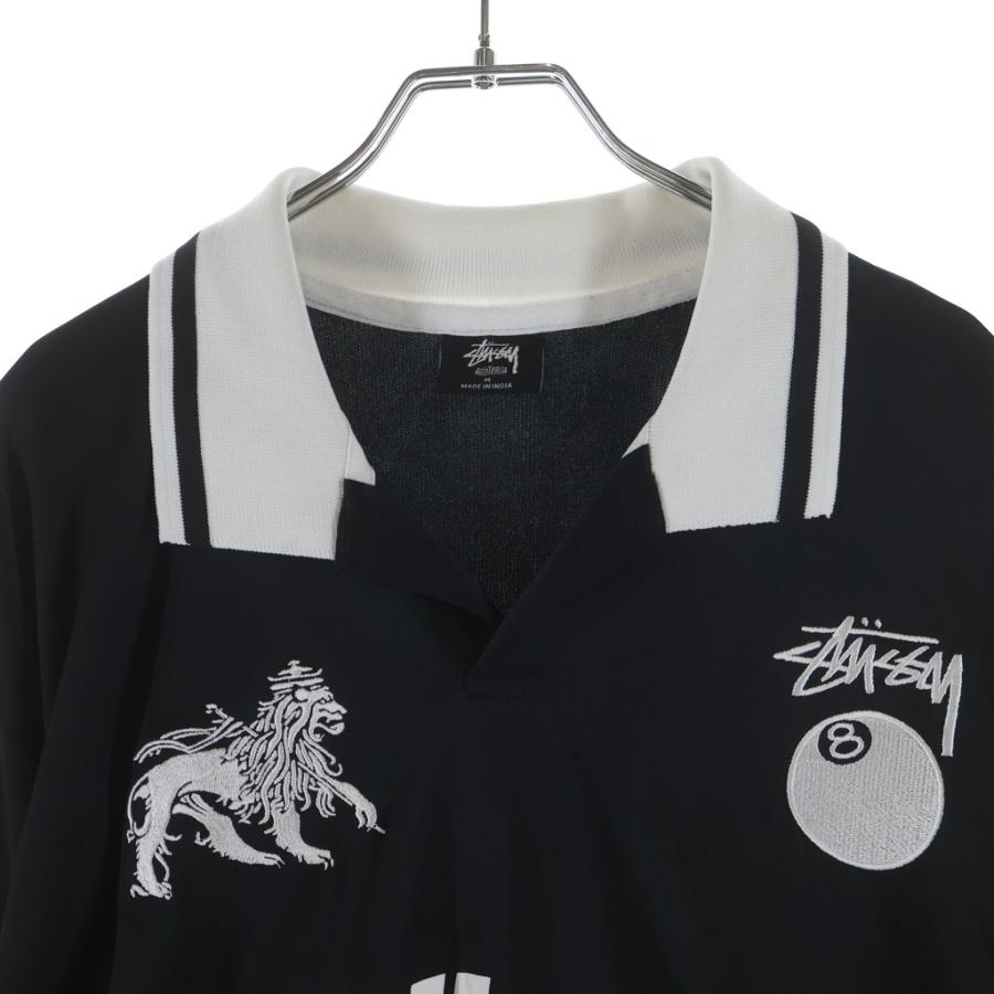 STUSSY（ステューシー） Australia football Polo Long Sleeve ロゴ 