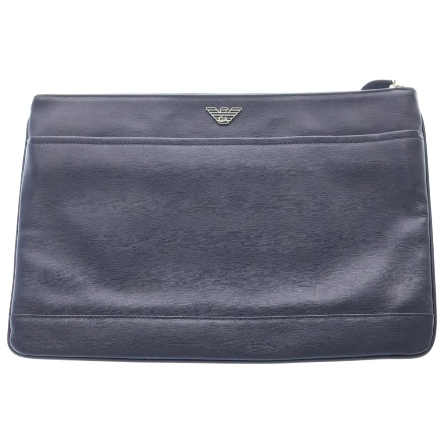 EMPORIO ARMANI エンポリオアルマーニ Leather clutch bag レザー