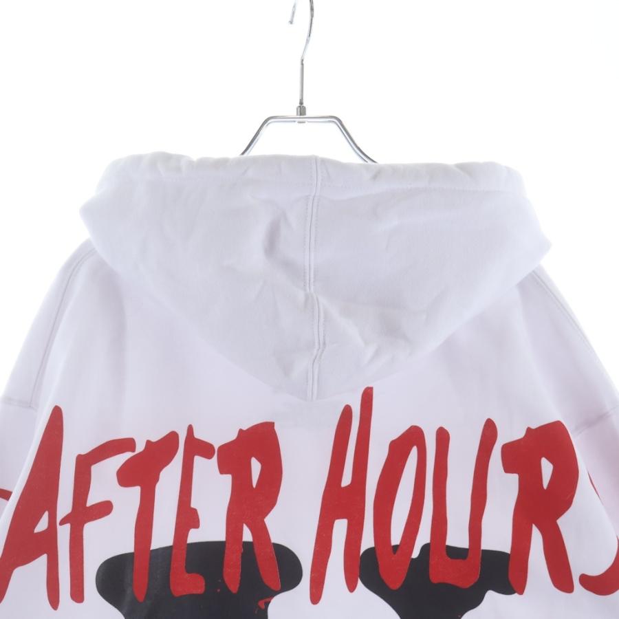 VLONE ヴィーロン ×Weeknd What Happens After Hours Pullover Hood アフターアワーズ プリンテッド プルオーバーパーカー ホワイト VLONE（ヴィーロン） ×Weeknd What Happens After Hours Pullover Hood