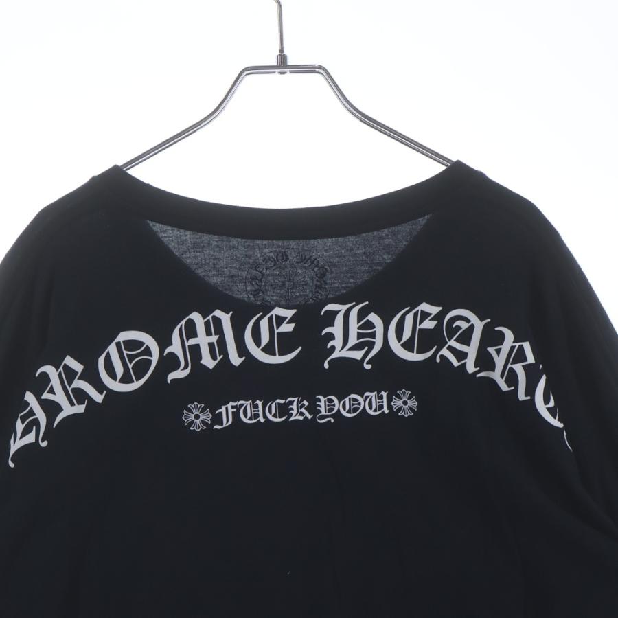 い*。様 【美品】CHROMEHEARTS USA クロムハーツ アーチロゴ 長 CHROME HEARTS（クロムハーツ） ARCH LOGO FUCH YOU アーチロゴ 長袖T