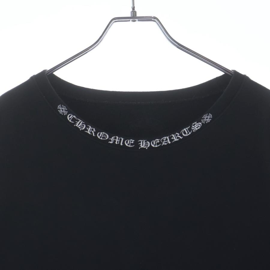 CHROME HEARTS（クロムハーツ） Neck Logo Crewneck Sweatshirt