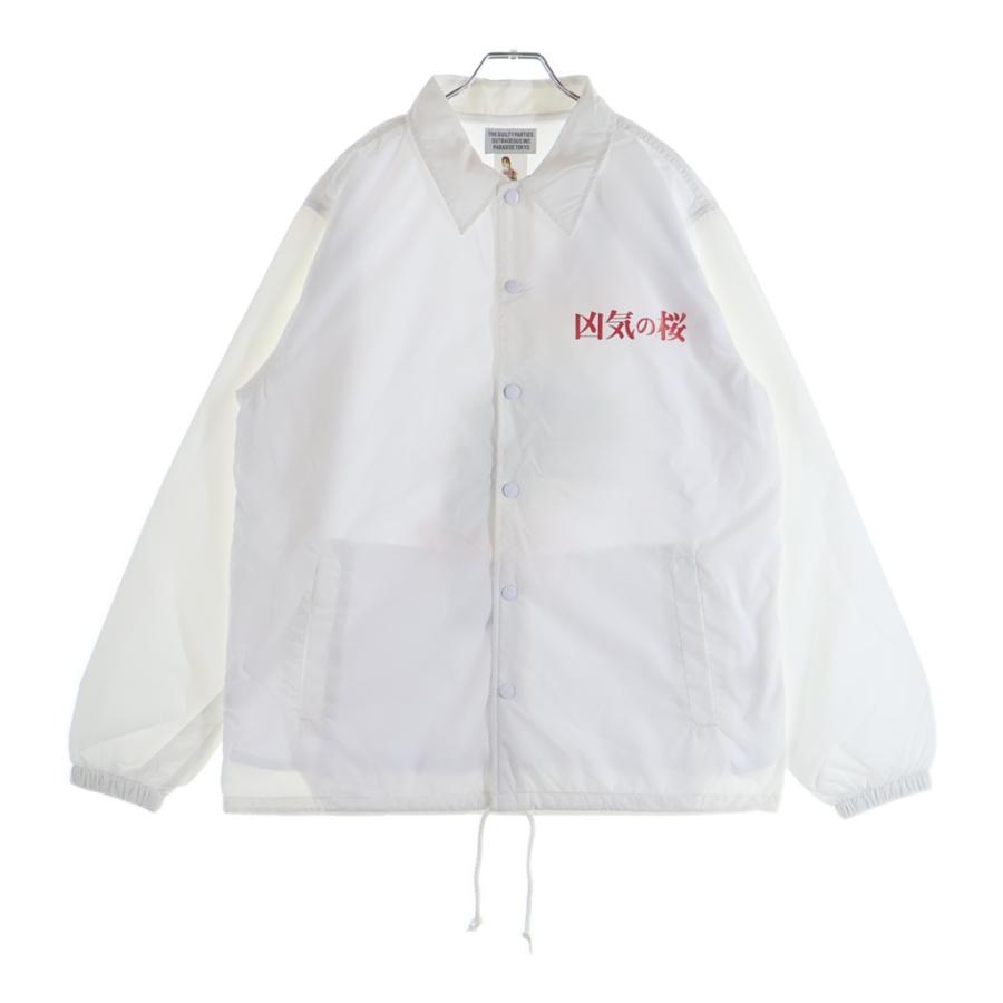 WACKO MARIA（ワコマリア） 22SS 凶気の桜 コーチ ジャケット ホワイト