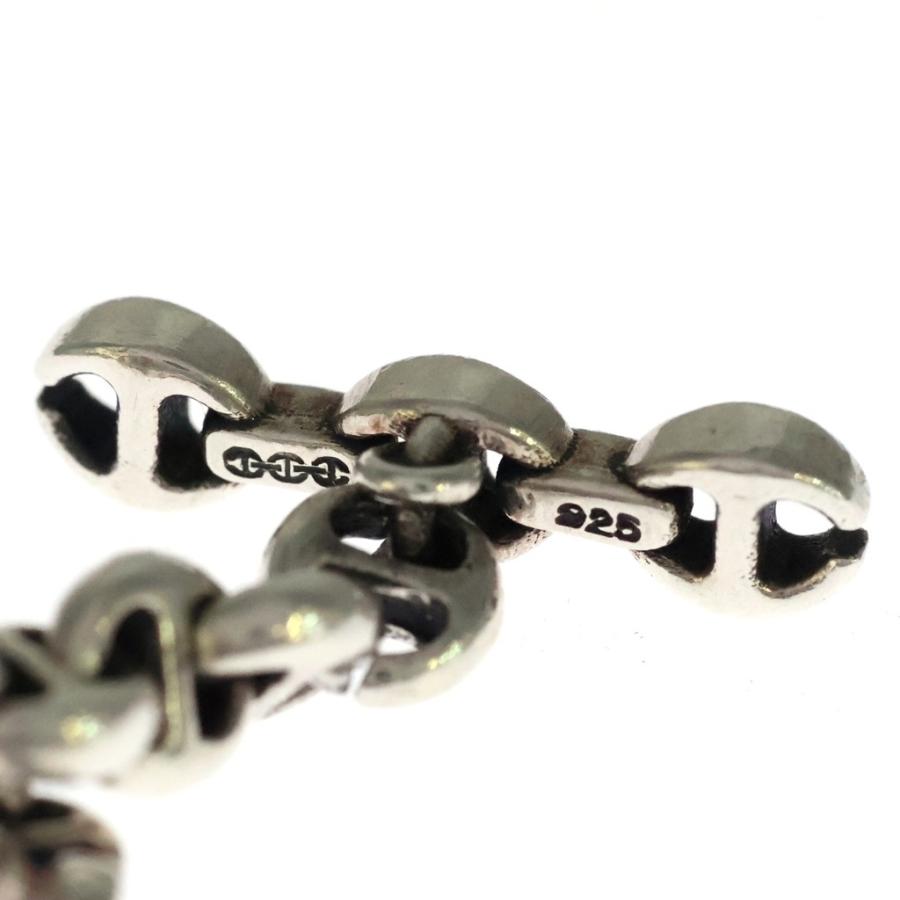 【美品】ホーセンブース オープンリンク ダイヤ ブレスレット 5mm 925 HOORSENBUHS ホーセンブース 5MM OPEN-LINK BRACELET ダイヤ入り