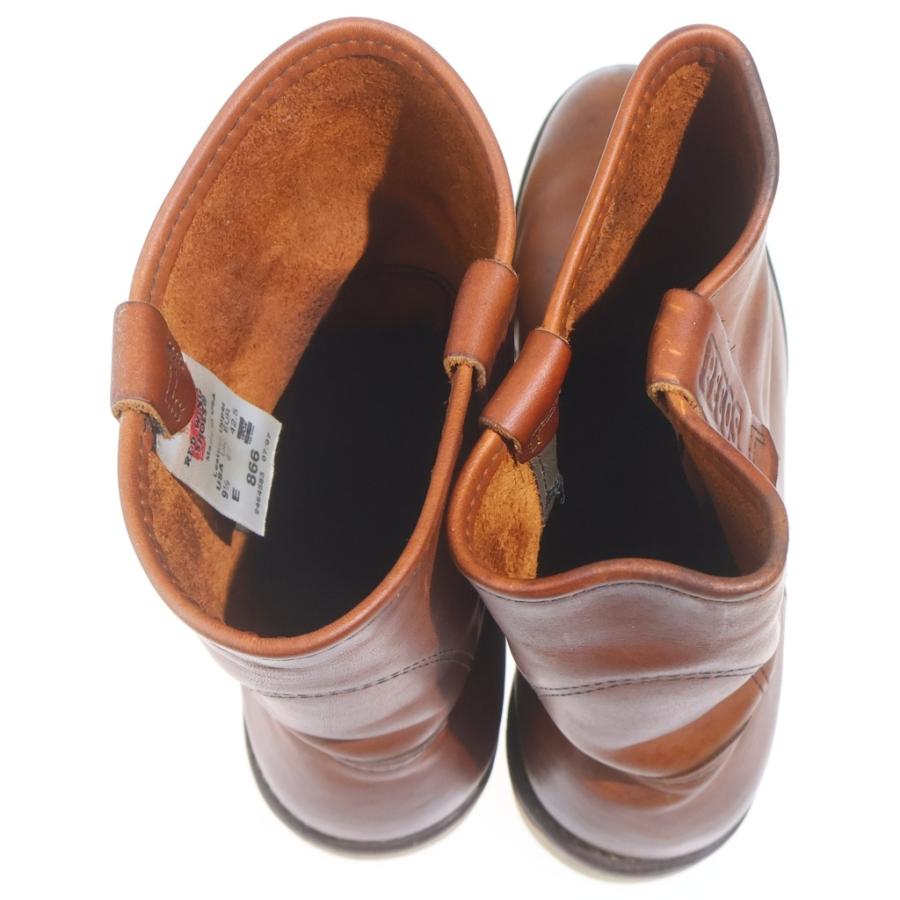 RED WING レッド ウイング 866 PECOS ペコスブーツ ブラウン : BRING