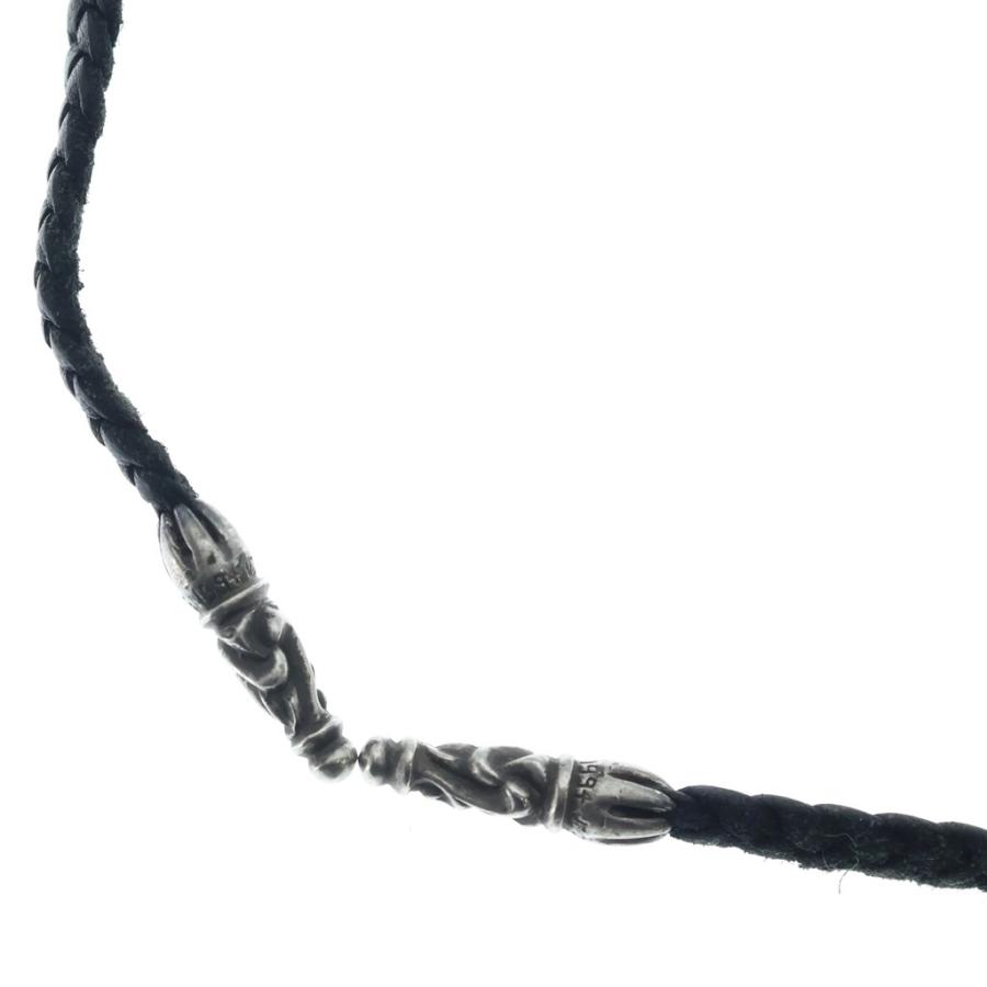 CHROME HEARTS（クロムハーツ） LEATHER BRAID スクロールレザー