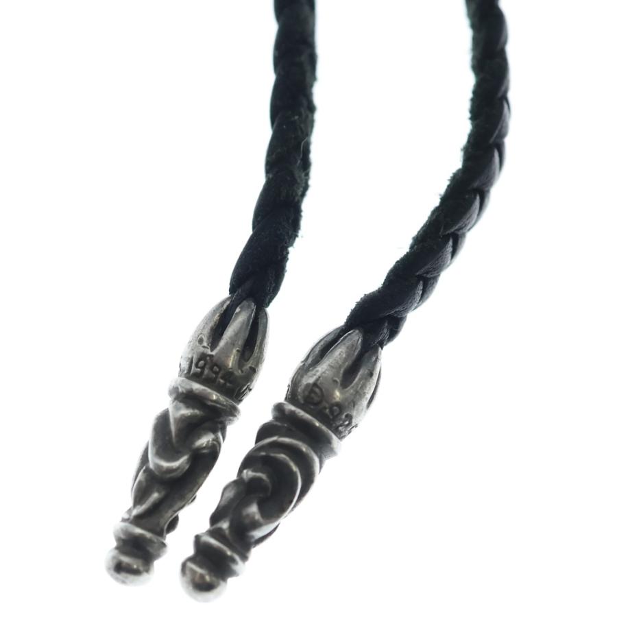 CHROME HEARTS（クロムハーツ） LEATHER BRAID スクロールレザー