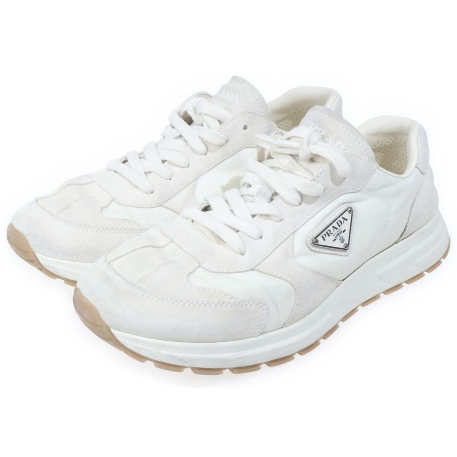 PRADA（プラダ） SCAMOSCIATO NYLON スウェード リナイロン