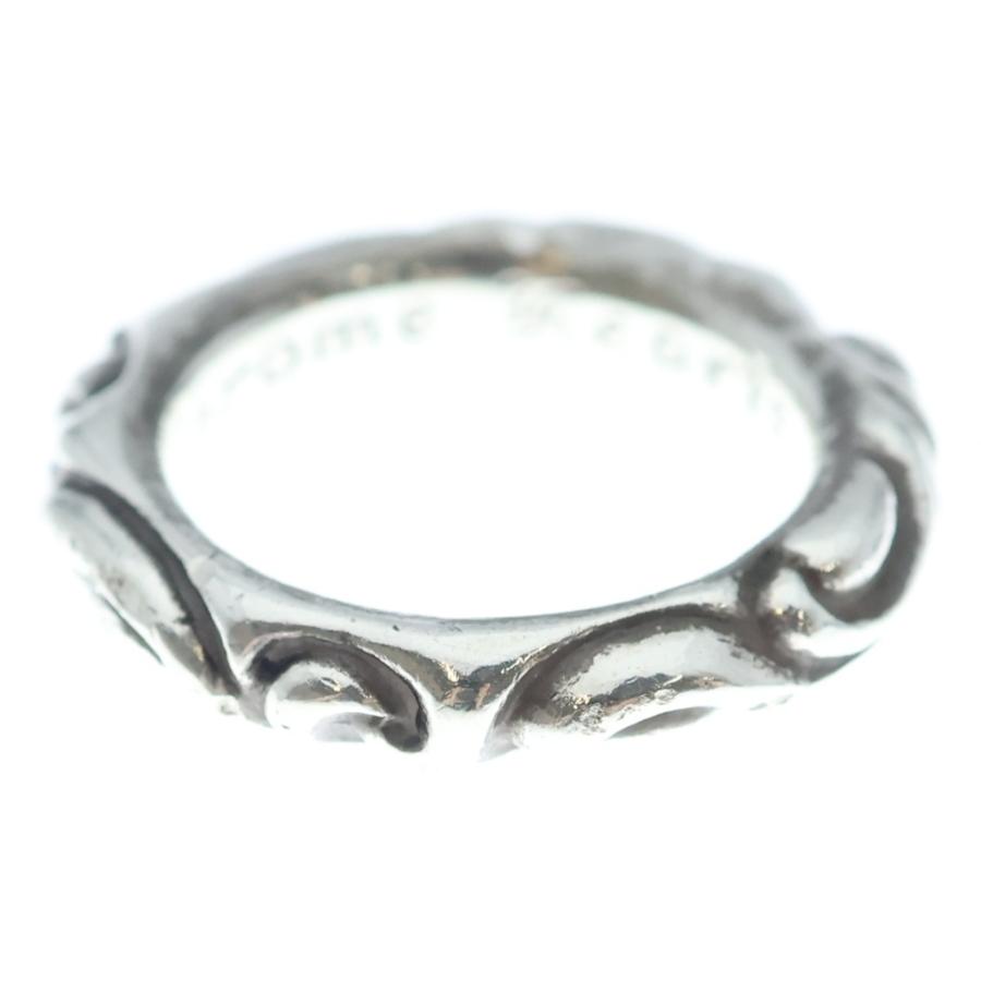 CHROME HEARTS クロムハーツ SCRL BAND スクロールバンド リング シルバー BCA351 CHROME HEARTS（クロムハーツ） SCRL BAND スクロールバンド リング