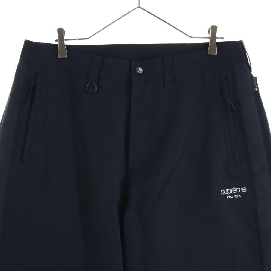 Supreme 刺繍ロゴ ナイロンパンツ Mサイズ Supreme（シュプリーム） GORE-TEX Stripe Pant ロゴ 刺繍 ナイロン
