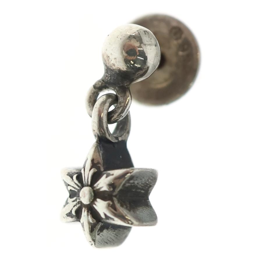 クロムハーツChrome Heartsタイニースタードロップ ピアス 片耳 CHROME HEARTS（クロムハーツ） TNY STAR タイニースター ドロップ