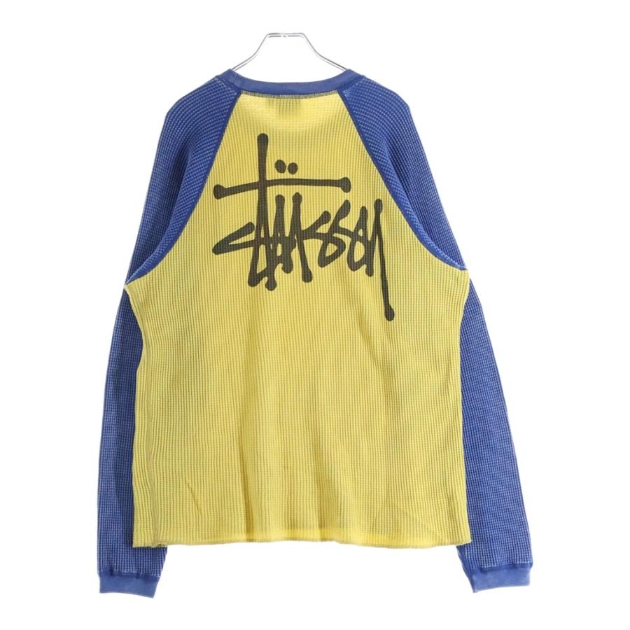 STUSSY（ステューシー） 2 Tone Thermal ロゴプリント ツートン バイ