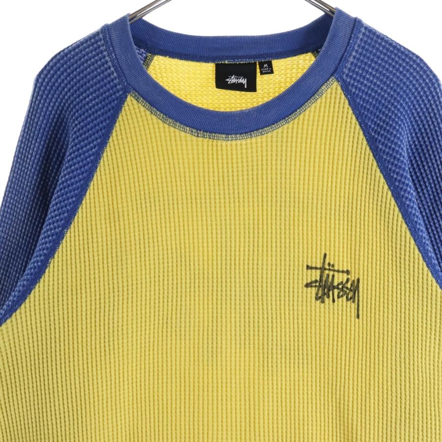STUSSY（ステューシー） 2 Tone Thermal ロゴプリント ツートン バイ