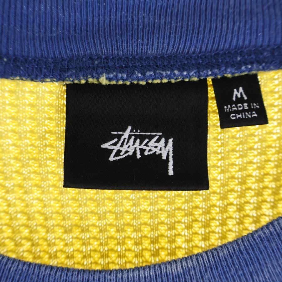 STUSSY（ステューシー） 2 Tone Thermal ロゴプリント ツートン バイ