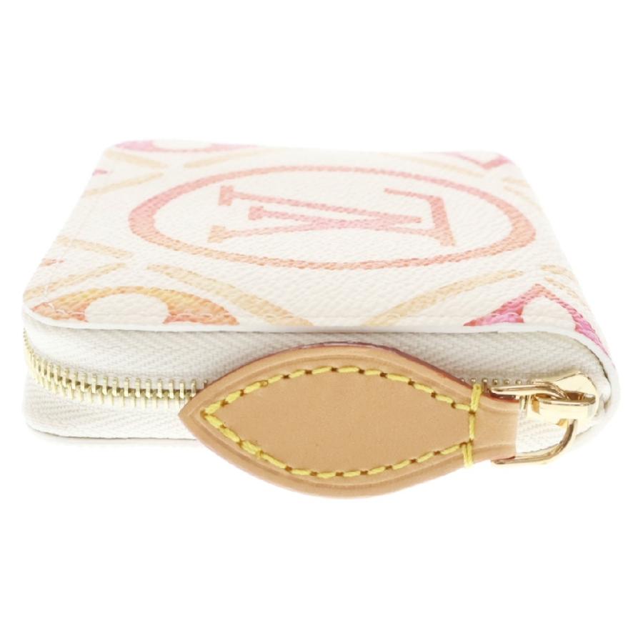 ルイヴィトン ジッピー パース モノグラム 小銭入れ LOUIS VUITTON（ルイ・ヴィトン） モノグラムタイル コーラル ジッピー