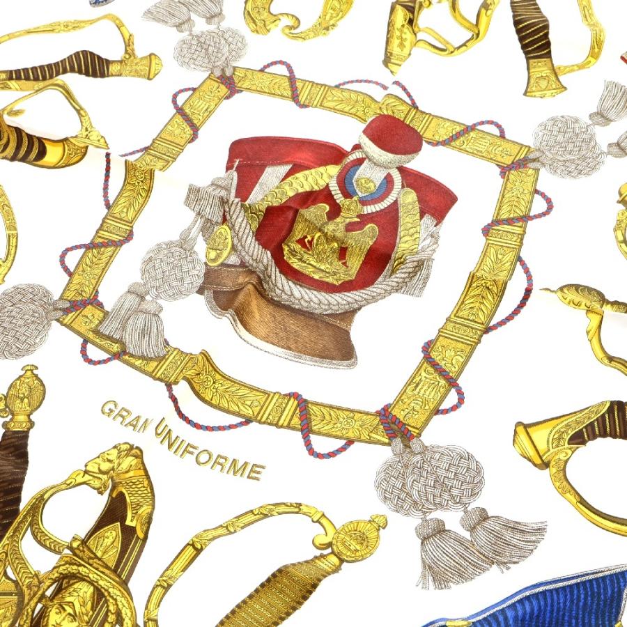 HERMES エルメス カレ90 スカーフ GRAND UNIFORME グラン HERMES エルメス カレ90 スカーフ GRAND UNIFORME グラン