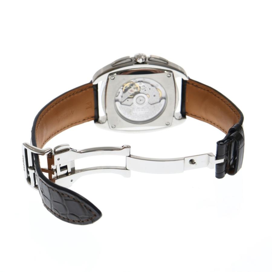 HERMES エルメス ドレサージュ クロノグラフ シルバー文字盤 HERMES エルメス ドレサージュ クロノグラフ シルバー文字盤