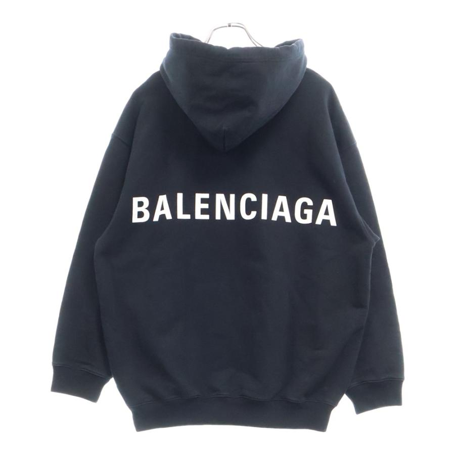 BALENCIAGA（バレンシアガ） 17AW バックロゴプルオーバーパーカー 
