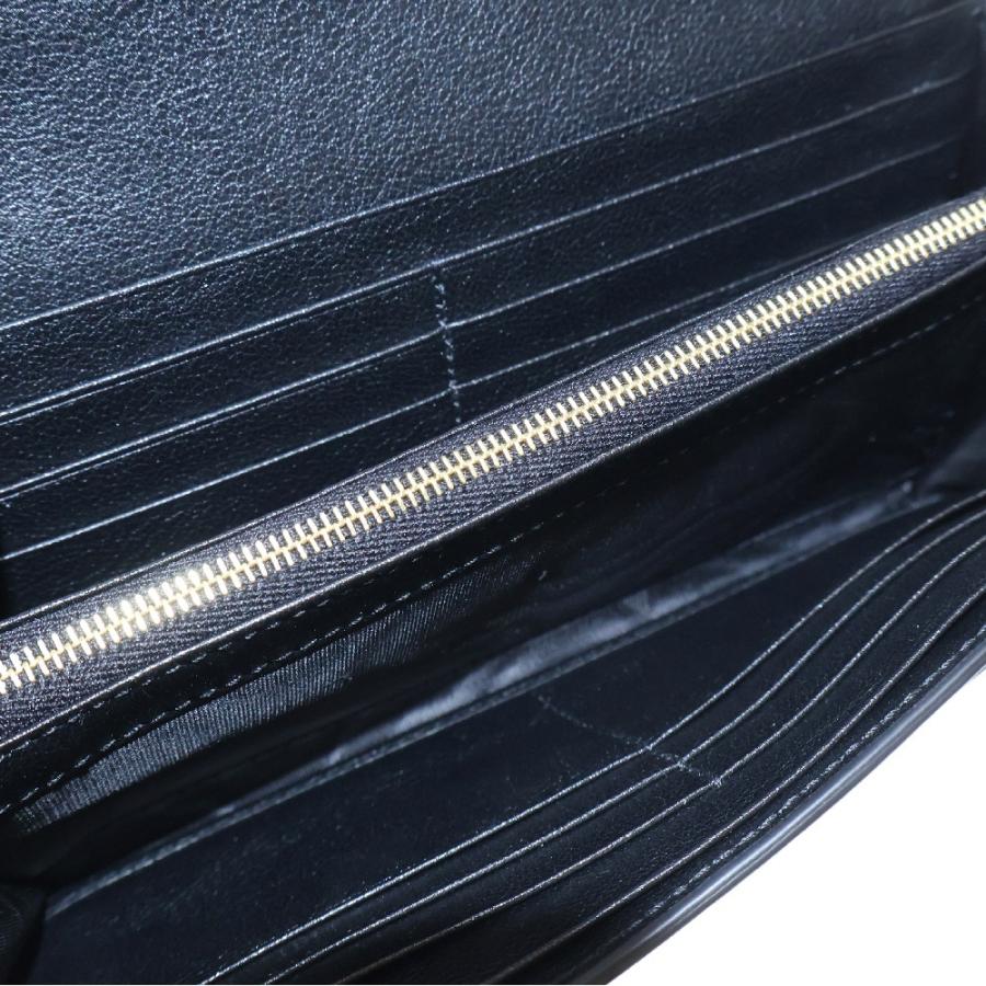 GUCCI（グッチ） GG 二つ折り長財布 ロングウォレット ブラック