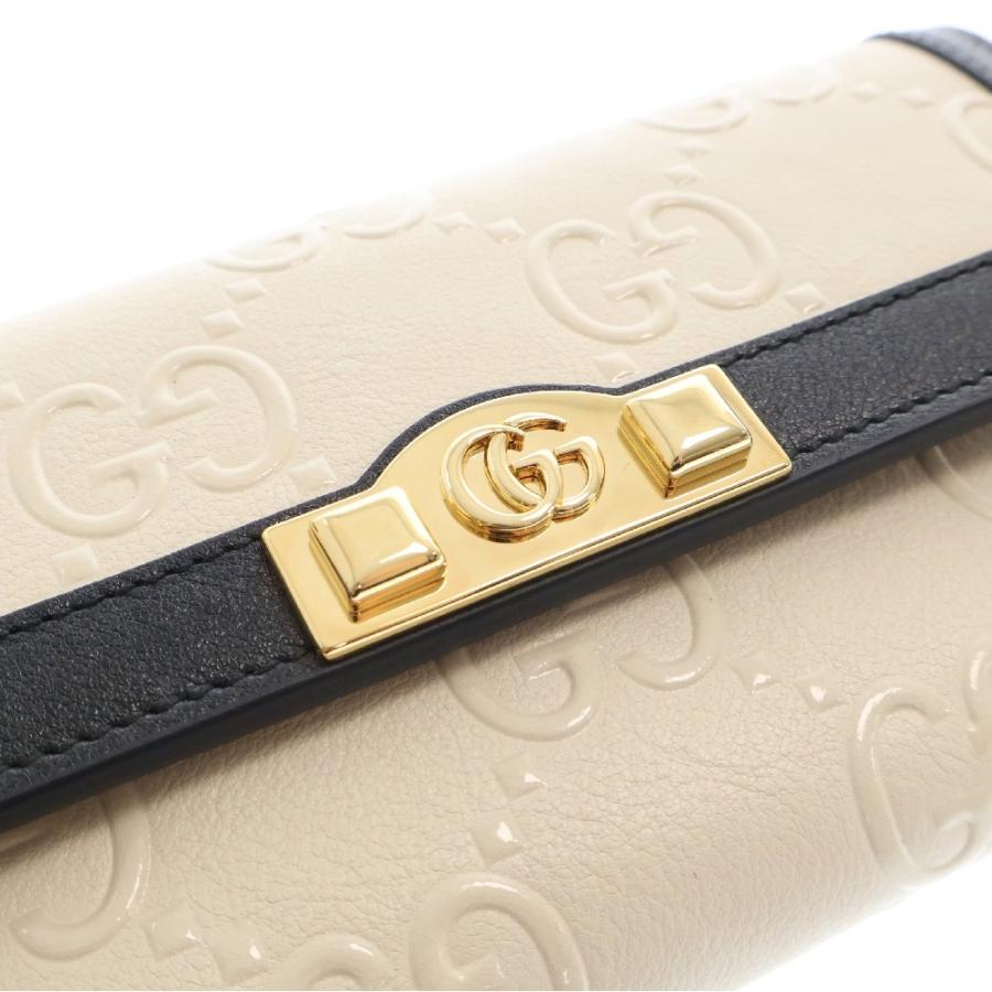 GUCCI（グッチ） GG 二つ折り長財布 ロングウォレット ブラック