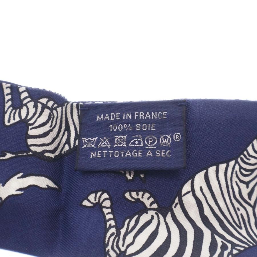 HERMES エルメス Les Zebres Bandana ゼブラ アニマル柄 HERMES エルメス Les Zebres Bandana ゼブラ アニマル柄