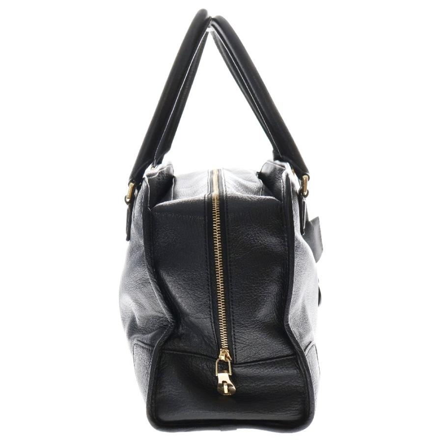 LOEWE ロエベ アマソナ35 ハンドバッグ ブラック レザー LOEWE ロエベ アマソナ35 ハンドバッグ ブラック レザー