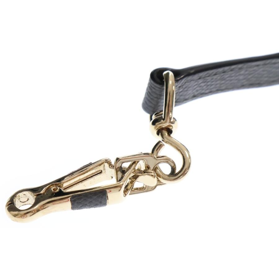 Valextra ショルダーバッグ 2way ブレラ レザー ダークグレー Valextra ヴァレクストラ ブレラ マイクロ 2wayショルダーバッグ