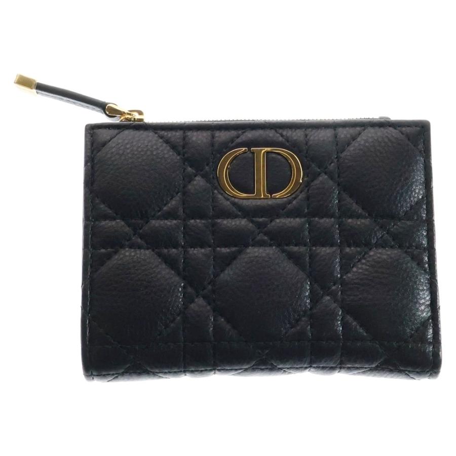 Christian Dior クリスチャンディオール カロ ダリア CDロゴ 二つ折り  