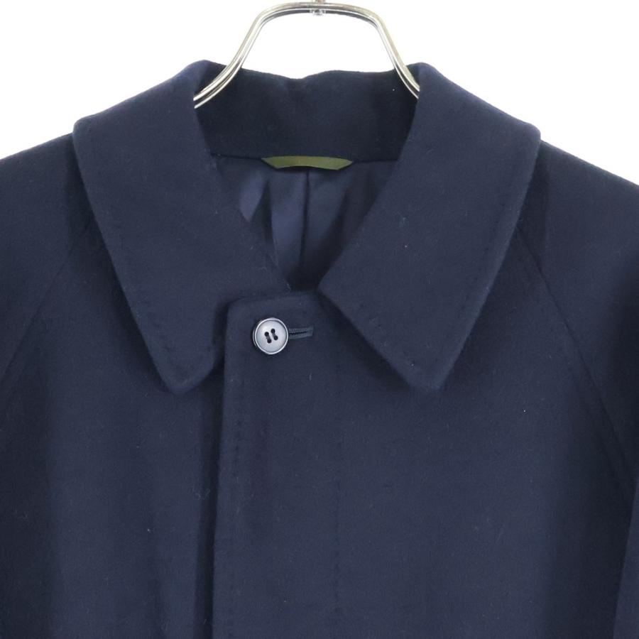 DURBAN ダーバン カシミヤ ウール メルトン ステンカラー ロング