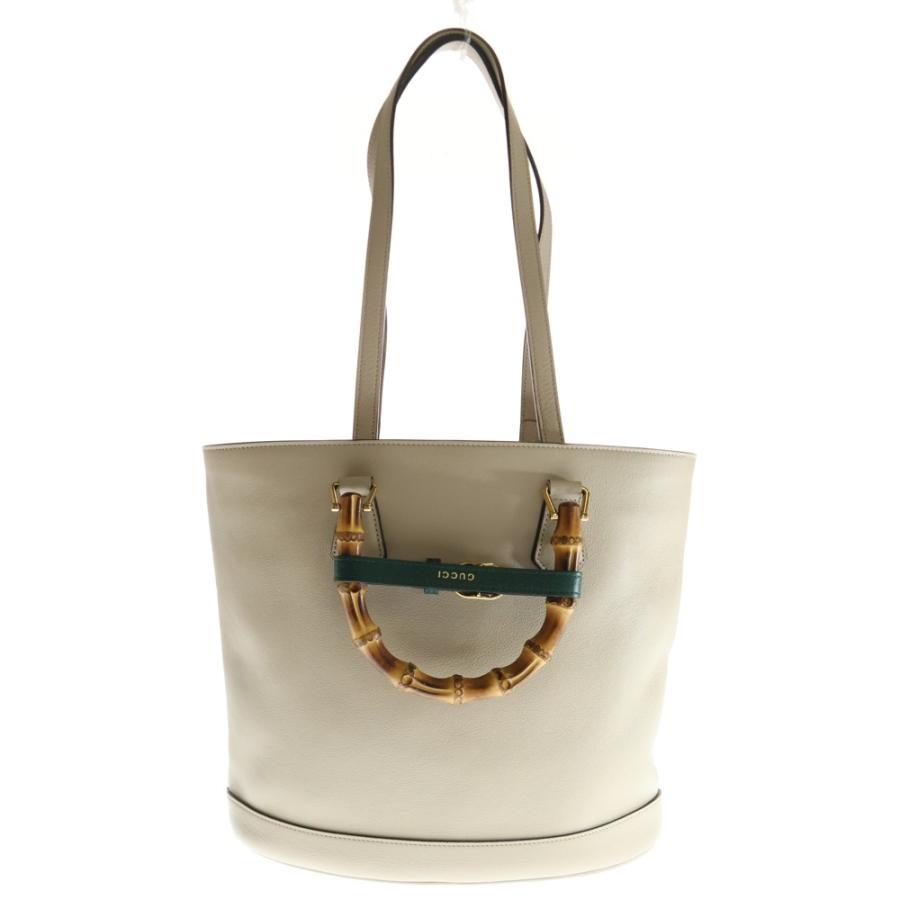 GUCCI（グッチ） バンブー ダイアナ ミディアム GGロゴプレート レザー