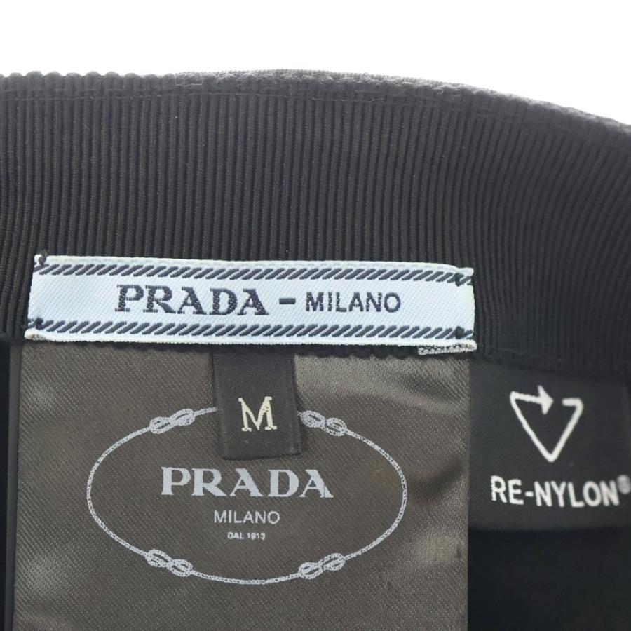 PRADA（プラダ） トライアングル 三角ロゴ キャップ 帽子 ブラック