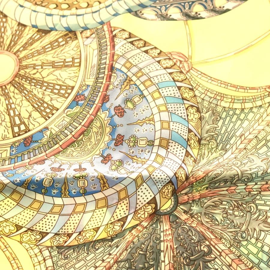 HERMES（エルメス） カレ90 LES DOMES CELESTES マルチカラー シルク